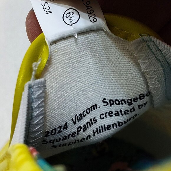 Nickelodeon SpongeBob SquarePants Patrick Star Women Slip-On Size 6.5 Ground Up - Picture 8 of 8